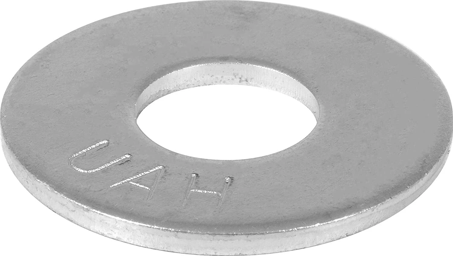 No. 8 Zinc-plated Sae Flat Washers - 3/16 Inside Diameter, 100 Count