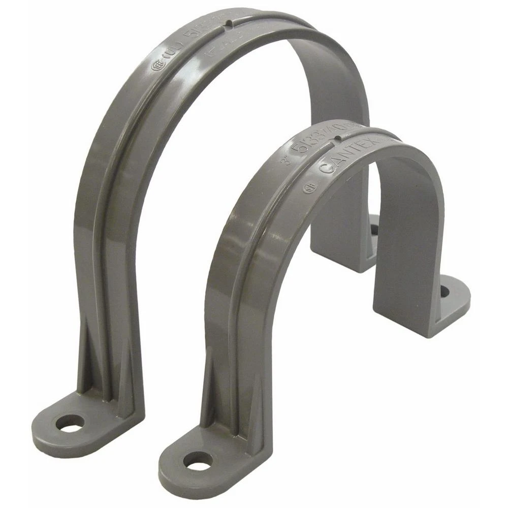 PVC Conduit Clamp, 1-1/4-In., 5-Pk.