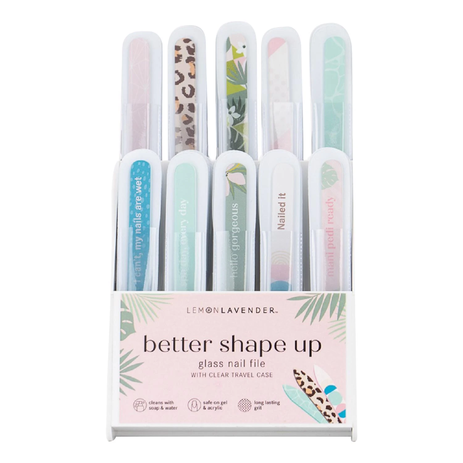 GLASS NAIL FILES