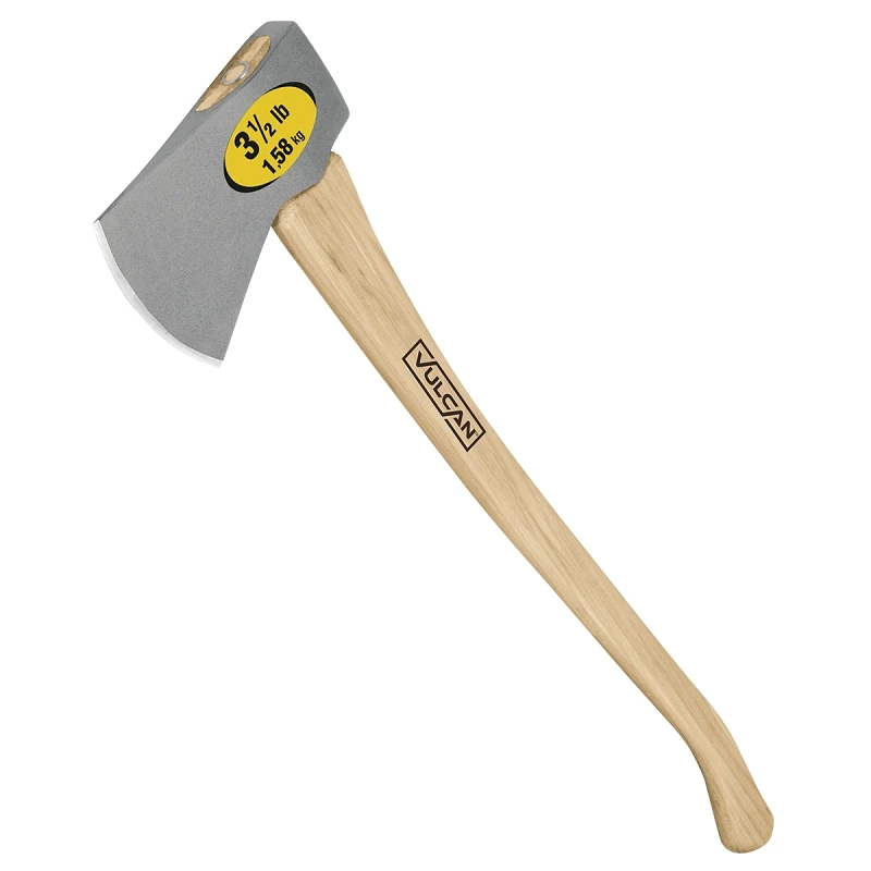 34481 Camper Axe, 3.5 Lb Head, 36 In Hickory Wood Handle