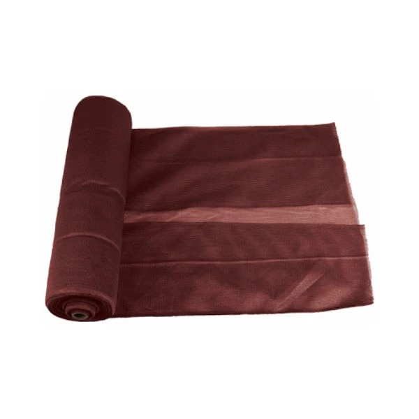 Red Sun Shade Cloth, 6' X 150', Strong Construction, 75% Sun Blockage