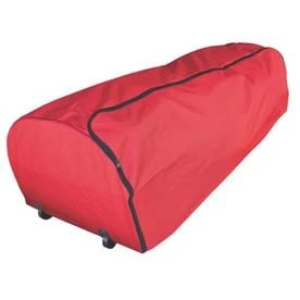 9-foot Rolling Christmas Tree Bag With Caster Wheels And Handle - Red