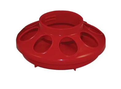 Plastic Baby Chick Feeder For Quart Jar - Ideal For Small Game Birds