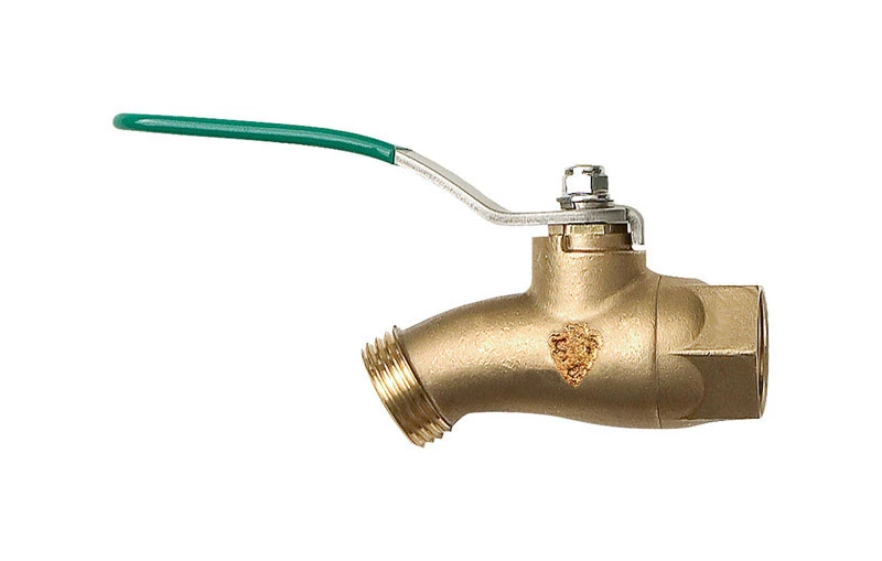 1/2 In. Fip Lead-free Brass Ball Valve Hose Bibb With 3/4 In. Outlet
