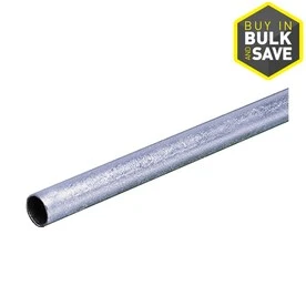 Conduit, Steel, Thinwall, 1/2-inch X 5-feet, Electrical Metallic Tubing
