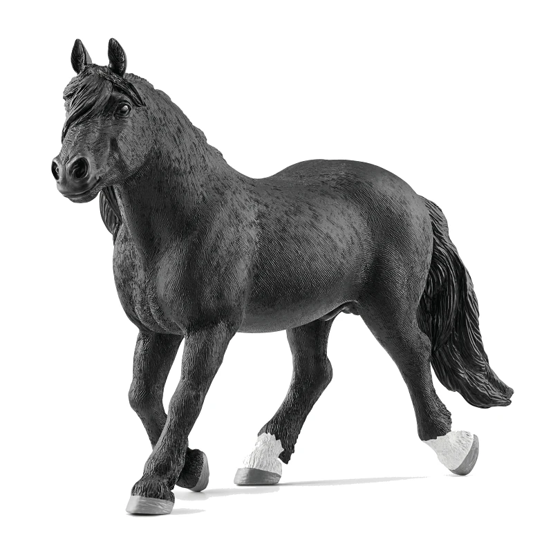 Noriker Stallion Toy Animal Figure for Ages Three and Up