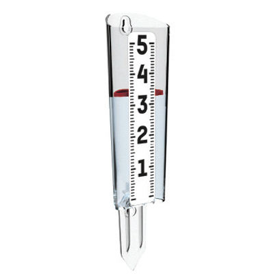 Rain Gauge with Floating Indicator for Accurate Rainfall Measurement