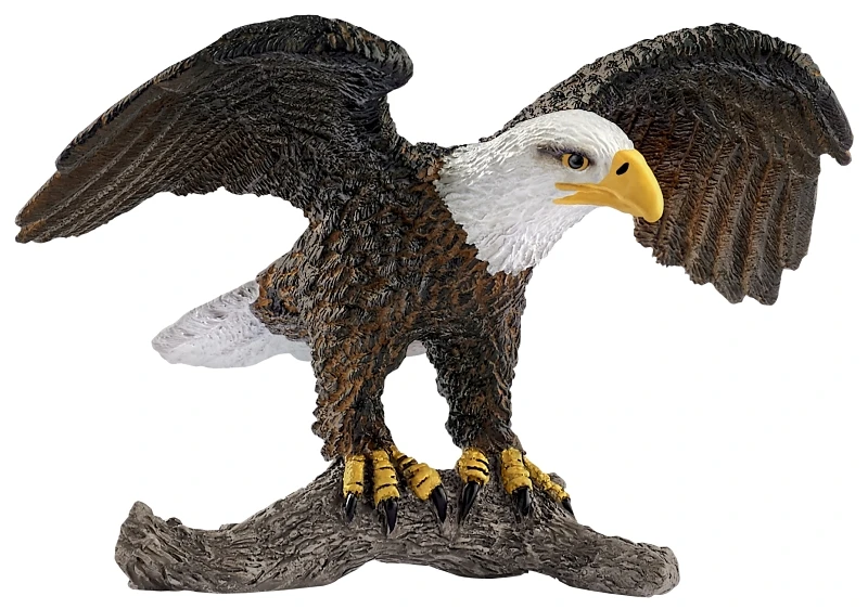 Bald Eagle Toy Animal Figure For Ages 3 And Up - Model 14780