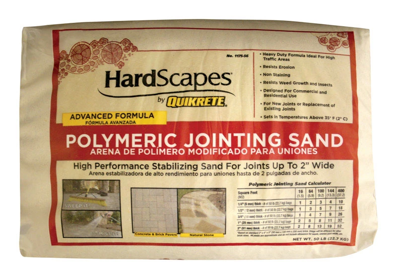 Polymer Modified Graded Sand for Construction and Landscaping, 50 Pounds Bag