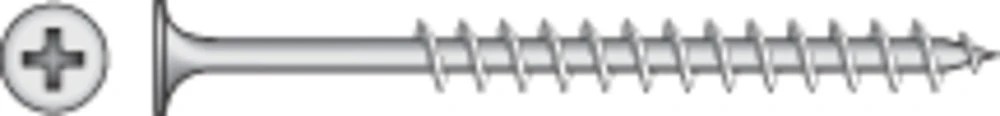 8 X 2.5 Inch Phillips Drive Galvanized Deck Screws - Coarse Thread - 1 Pound Box