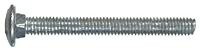 The Hillman Group 100-Count 1/4-in-20 x 3/4-in Hot-Dipped Galvanized Carriage Bolts