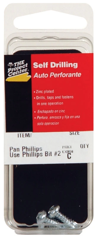 Hillman 8 Sizes x 3/4 in. L Phillips Pan Head Zinc-Plated Steel Sheet Metal Screws 4 pk