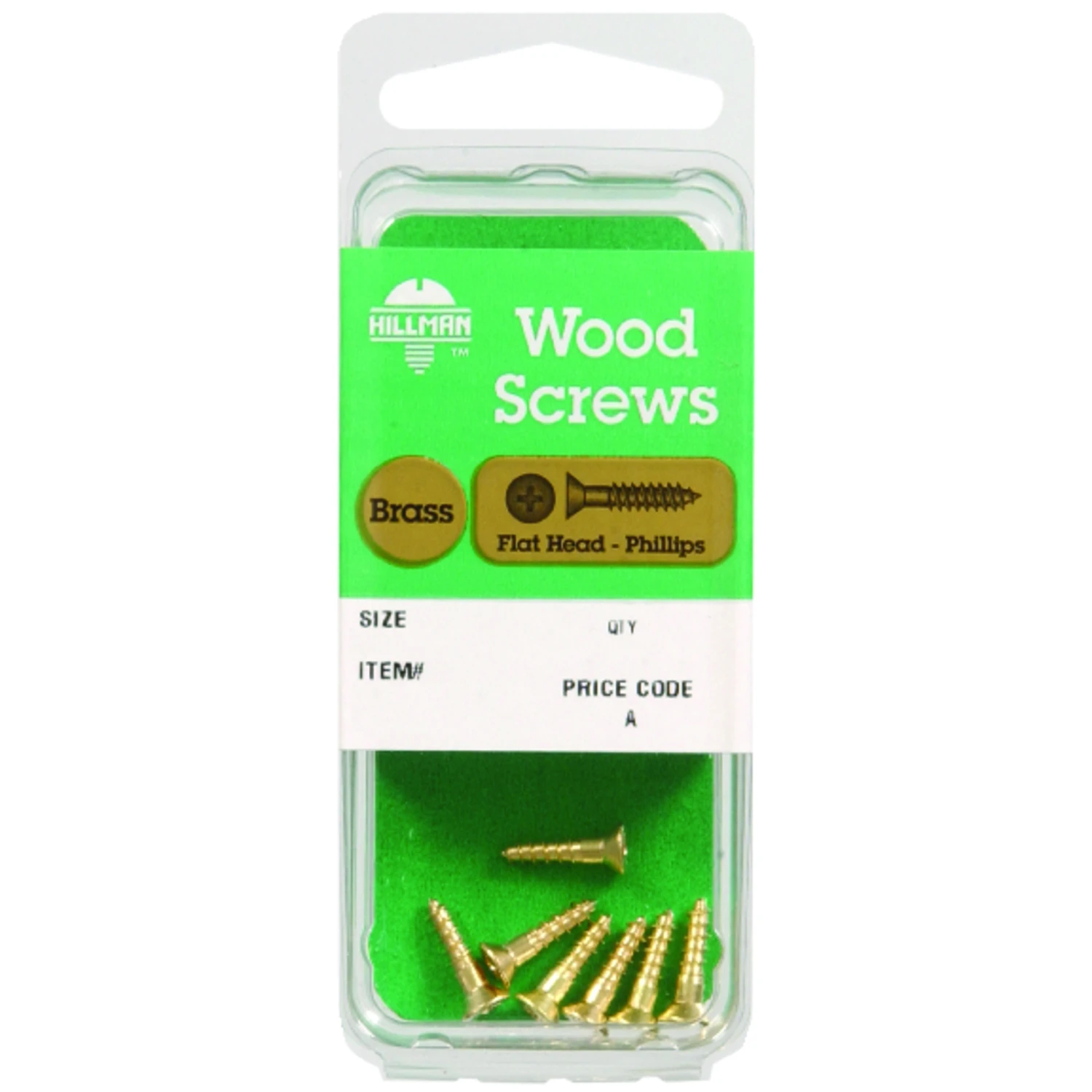 HILLMAN No. 8 X 1 in. L Phillips Coarse Wood Screws 1 pk