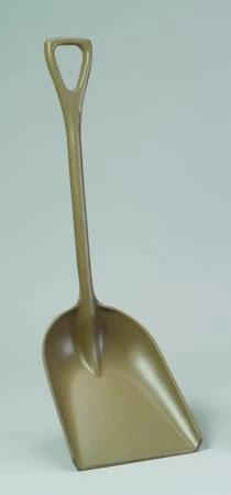 P-6982-t Tuffy 14 Inch Tan Poly Scoop Shovel