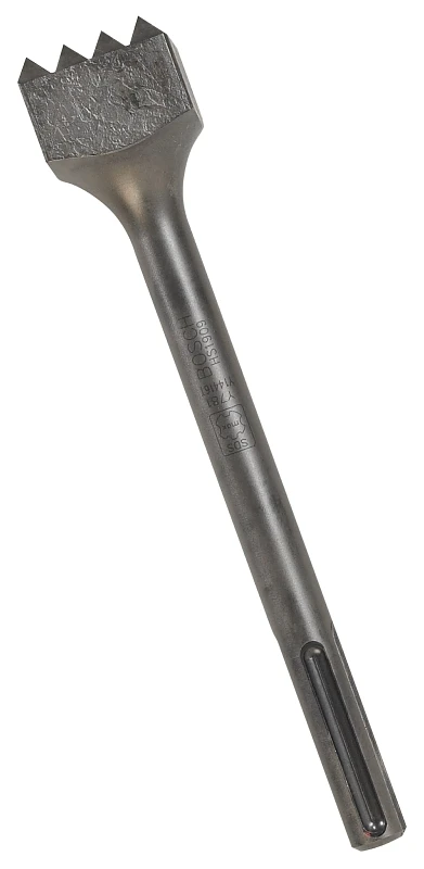 SDS Max Head Bushing Tool, One and Three Quarter Inch Square by Nine and One Quarter Inch, Sixteen Teeth