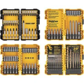 100-Piece Drill Bit Set with Various Sizes for Metal, Wood, and Plastic Drilling