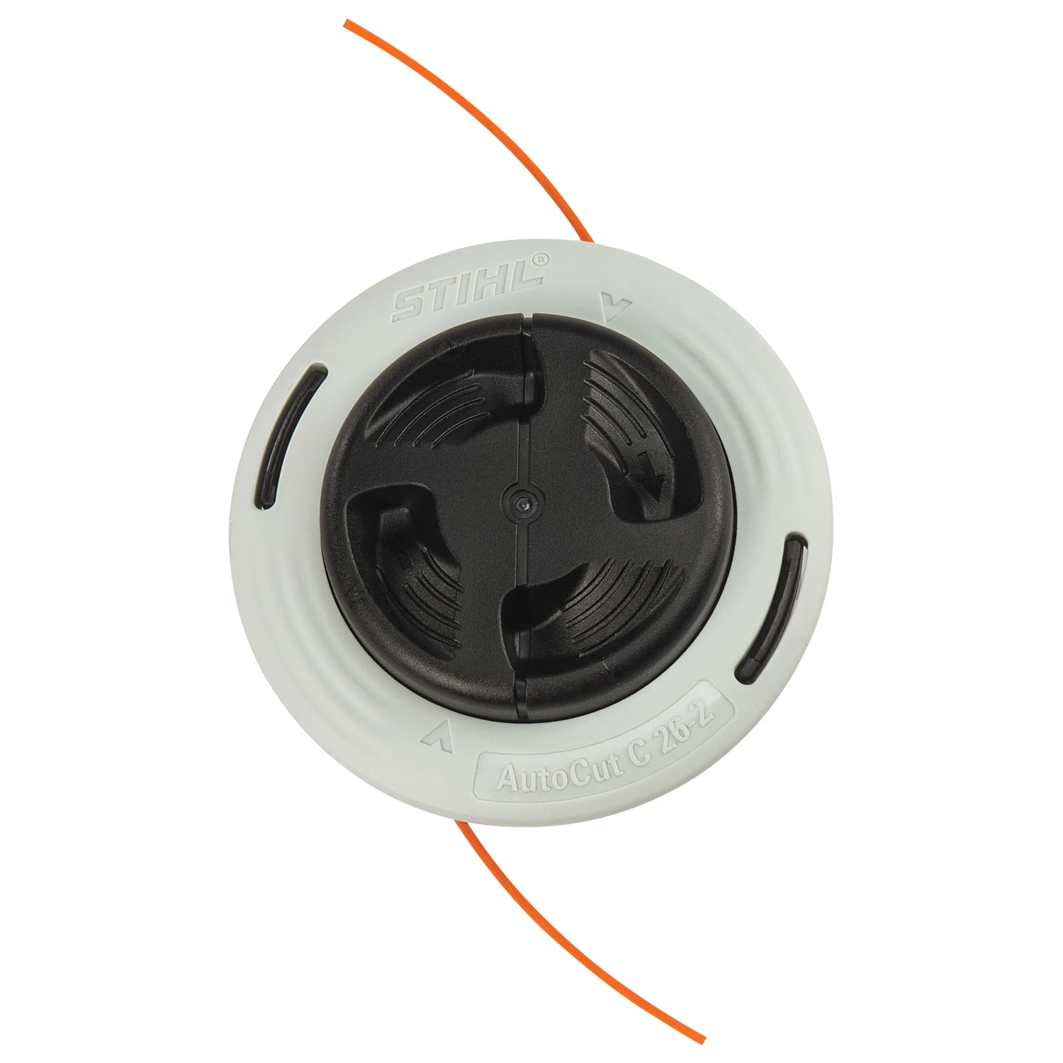 Autocut 36-2 Tap Action Trimmer Head With 2.7 Mm Double Nylon Line