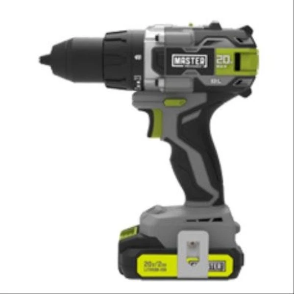 20-volt Compact Cordless Drill Kit With Brushless Motor And Two Batteries