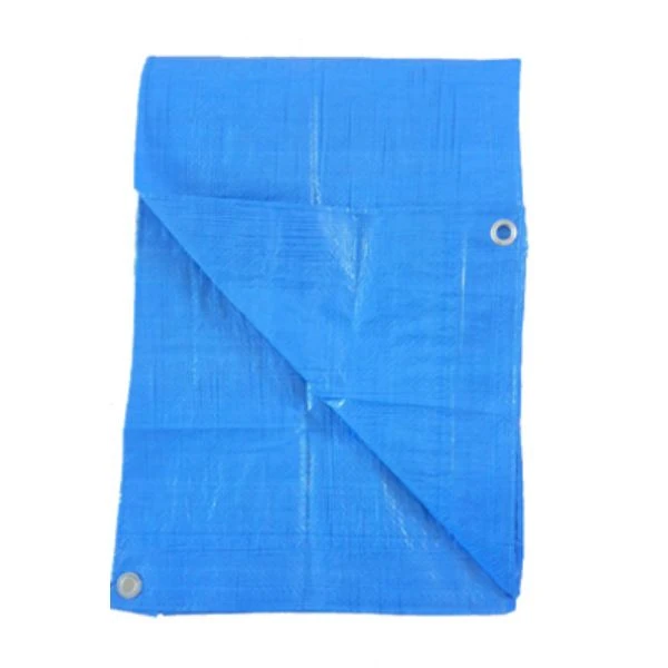 Light Blue Polyethylene Storage Tarp Cover, 12 Feet by 16 Feet