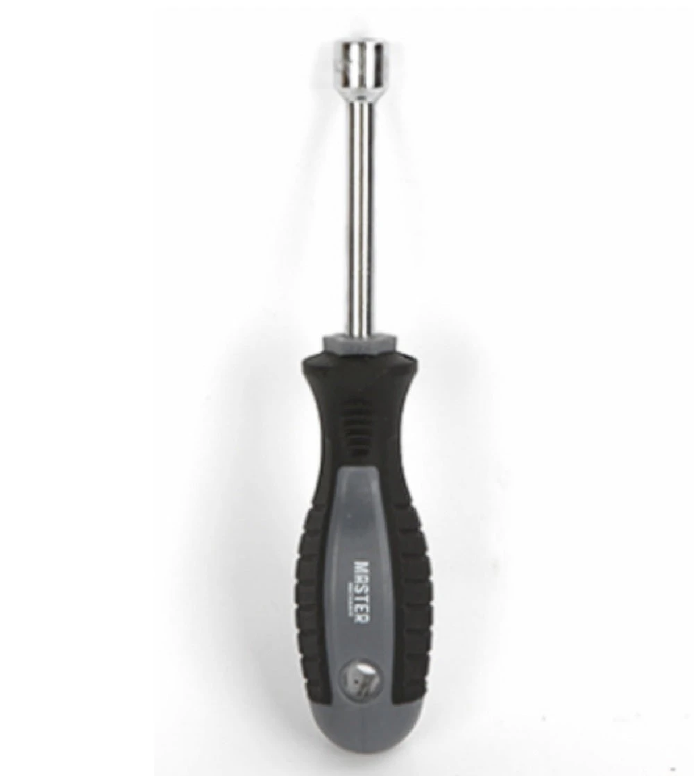 7mm Metric Nut Driver With Tpr Handle And Chrome Plating