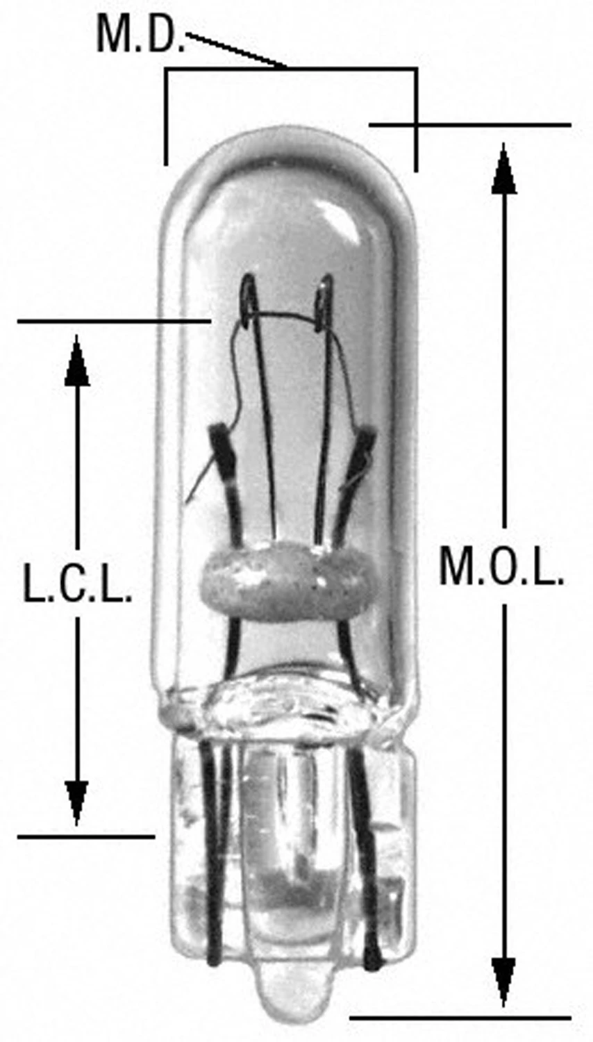 Auto Accessory Lamp Bulb, 2-Pk., Part #37