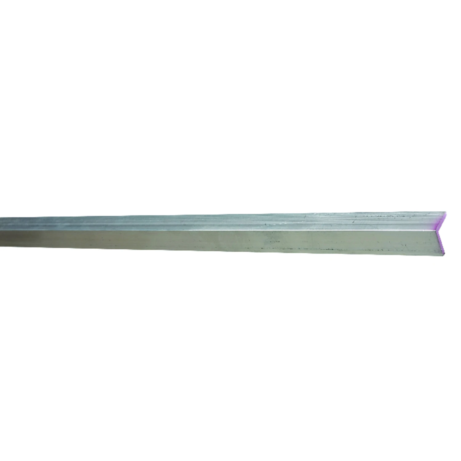 Aluminum Angle, One Eighth Inch by Three Quarters Inch by Three Quarters Inch by Ninety Six Inches