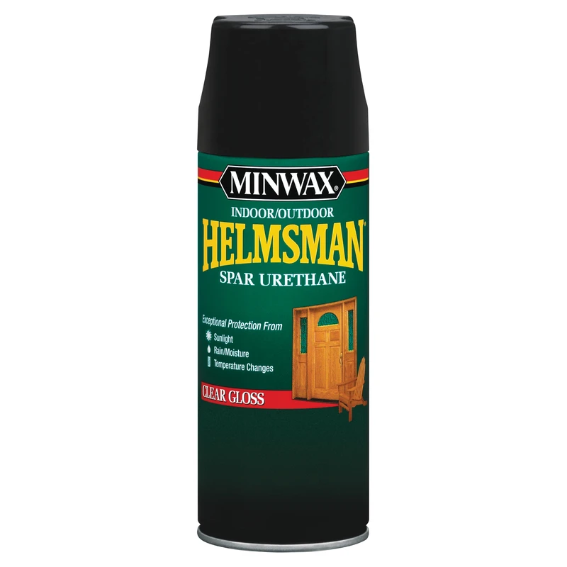 Helmsman High-gloss Clear Spray Polyurethane, 11.5 Oz. - Oil-based Finish