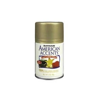 Rust-Oleum 209674 American Accents Craft and Hobby Spray Paint, Gold Metallic, 3-Ounce