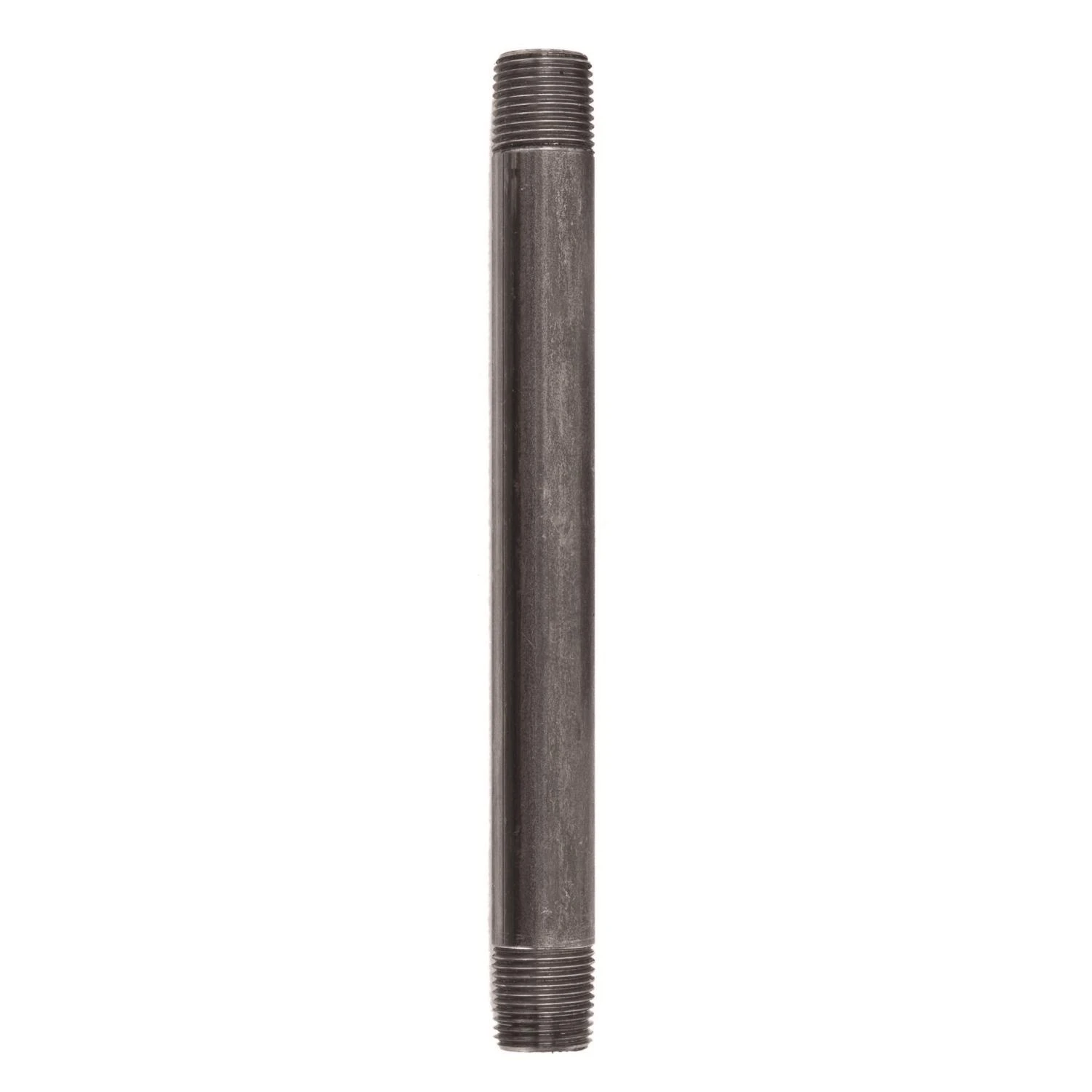 1/2 In. Mip X 1/2 In. D Mip Black Steel 8 In. L Nipple