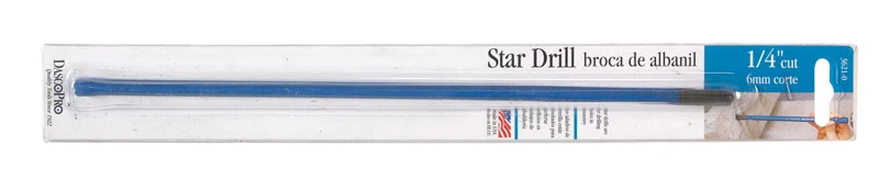 1/4x12 Star Drill