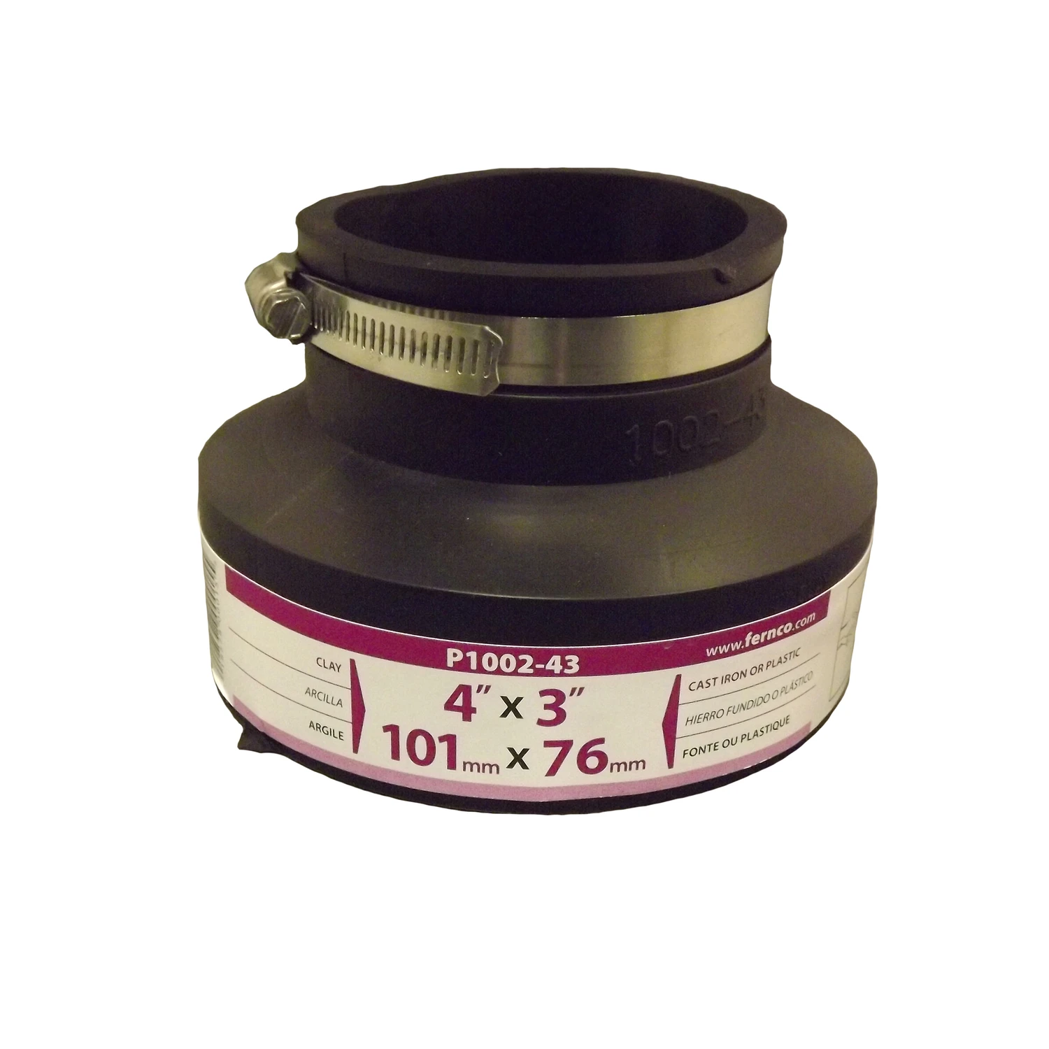 4x3 Clay Pipe Coupling