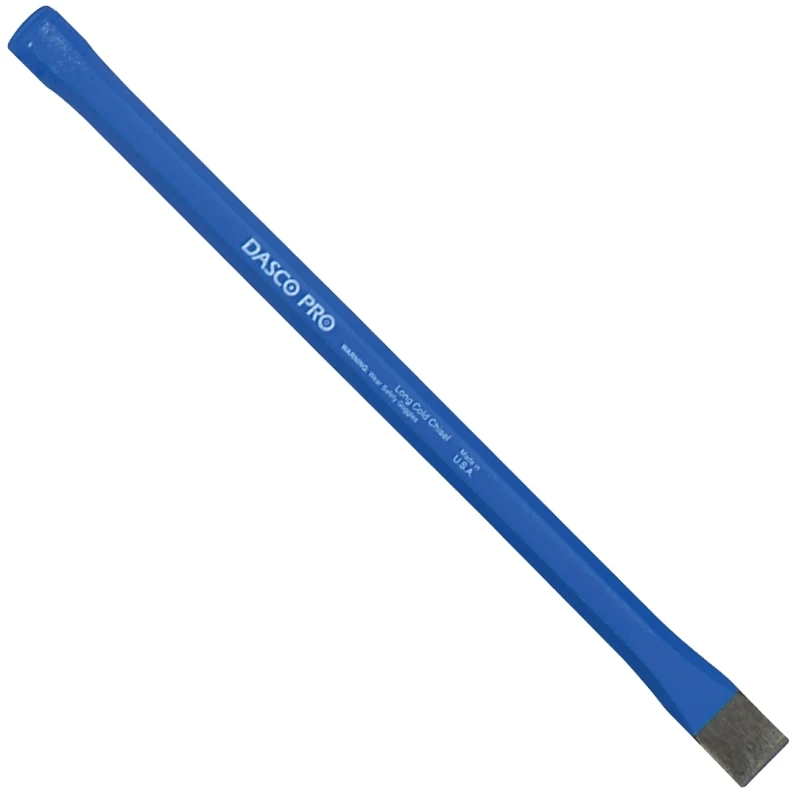 1 In. X 12 In. Cold Chisel, High Carbon Steel, Individual Tool