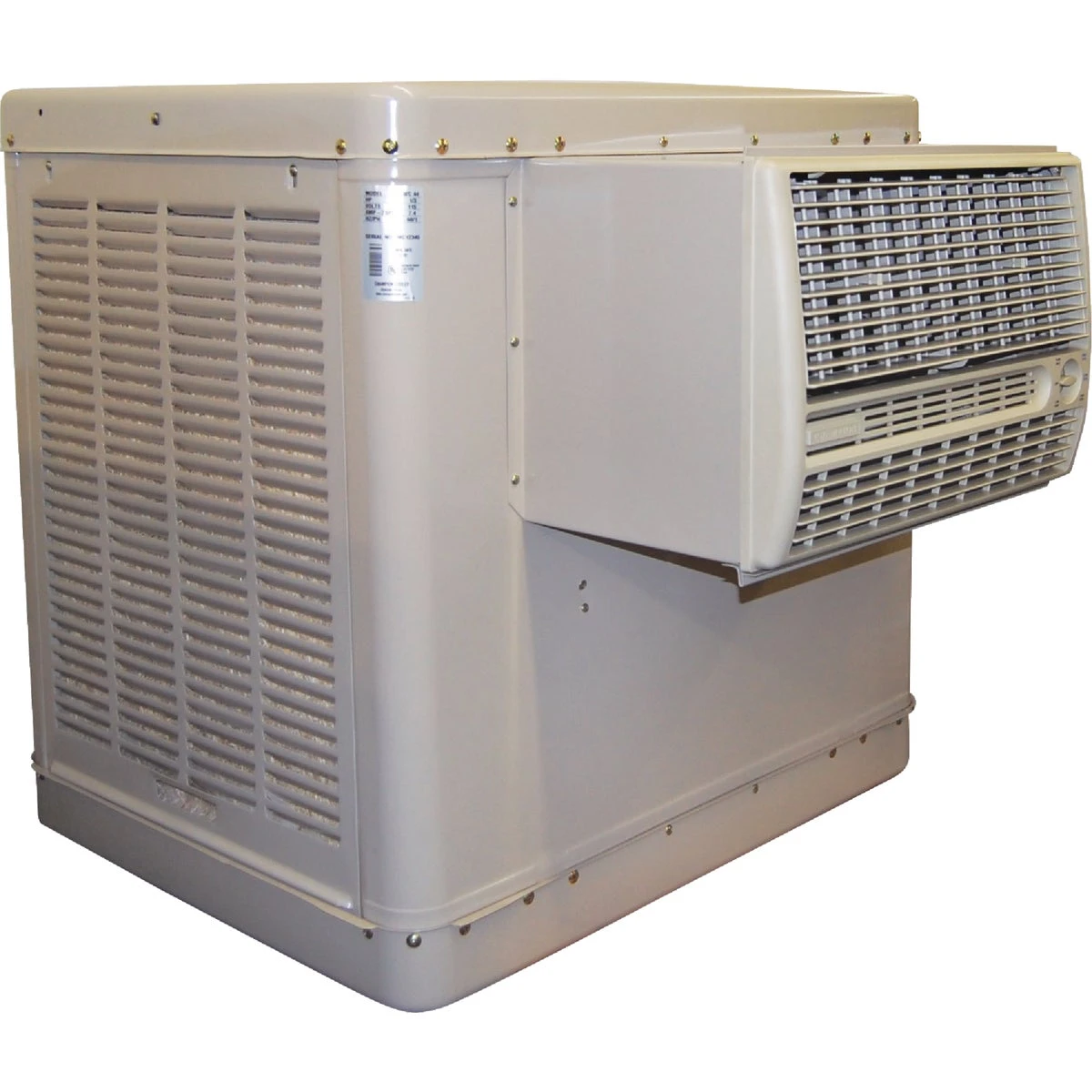 Rwc44 4000 Cfm Front Discharge Window Evaporative Cooler For 600-1100 Sq. Ft.
