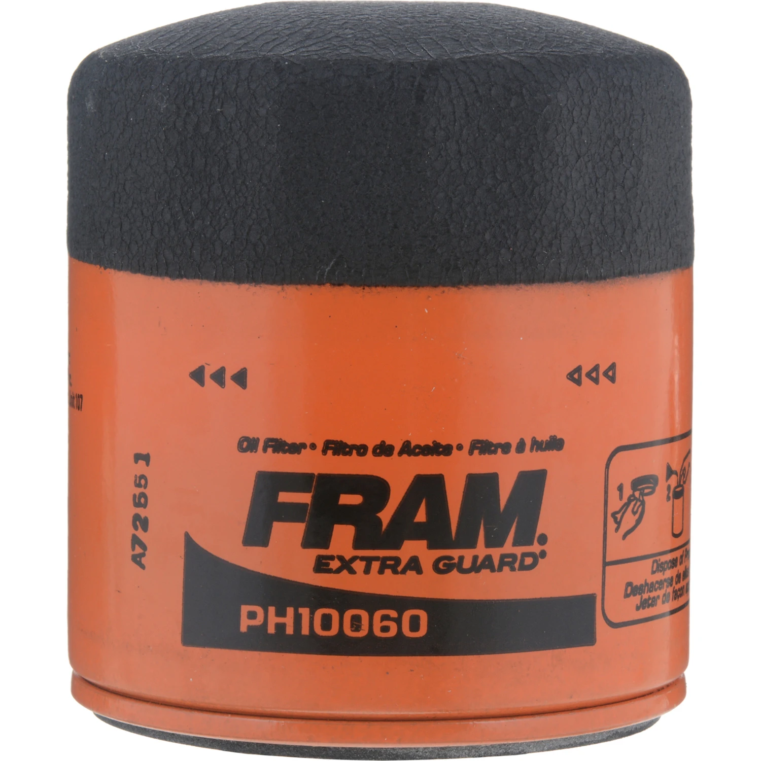 Extra Guard Ph10060 Spin-on Oil Filter For Domestic And Import Vehicles