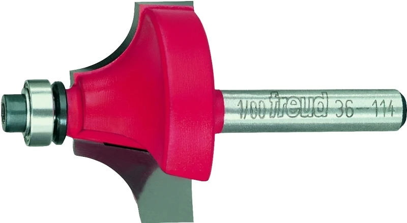 Carbide Tip 1-3/8 In. Beading Router Bit With 1/4 In. Shank