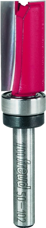 1/2 In. Carbide Tipped Top Bearing Flush Trim Router Bit 2-5/8 In. Length