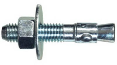 Power Stud Wedge Anchor 1/4 X 3-1/4 In., 100-pk, Carbon Steel/zinc