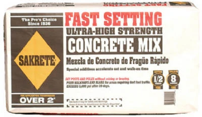 "Sakrete" Fast Setting Concrete Mix 50 Lb