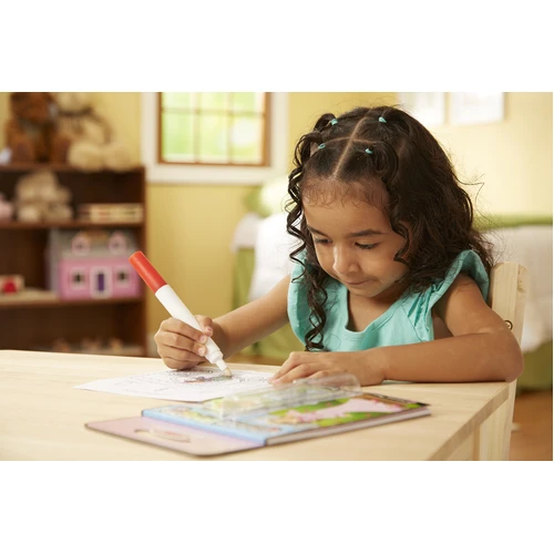 Princess Colorblast Activity Book with Color by Number Pages and Stickers