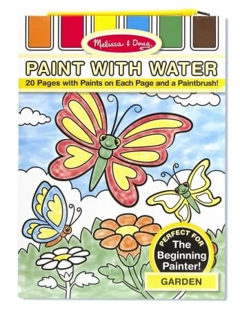Paint With Water Activity Set - Garden - 20 Pages