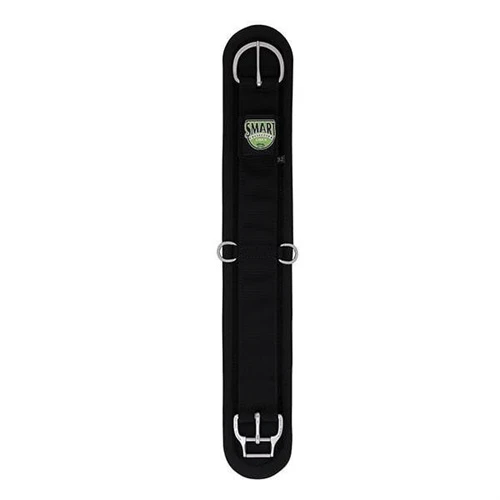 Smart Horse Cinch, Black, 32 Inch With Felt Backer