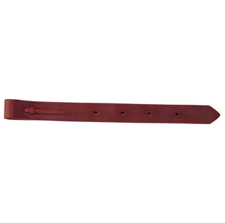 Off Billet Chestnut Leather Strap 1 and 3 Quarter Inches by 39 Inches