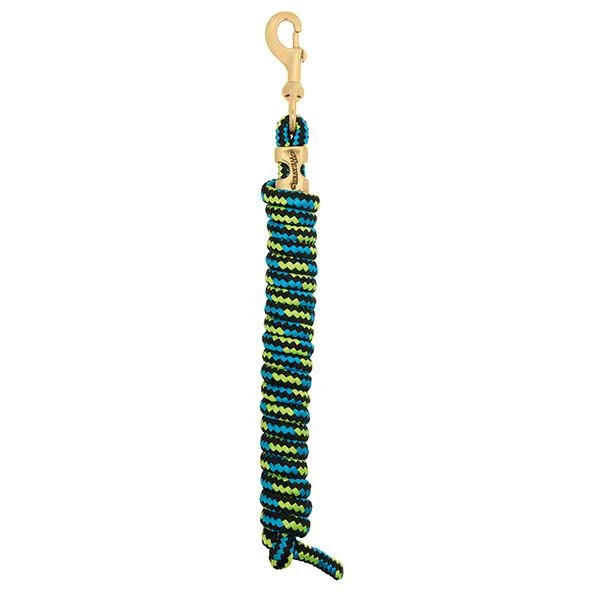 Navy and Blue Polypropylene Horse Lead Rope, 5/8 Inch Diameter by 10 Feet Length