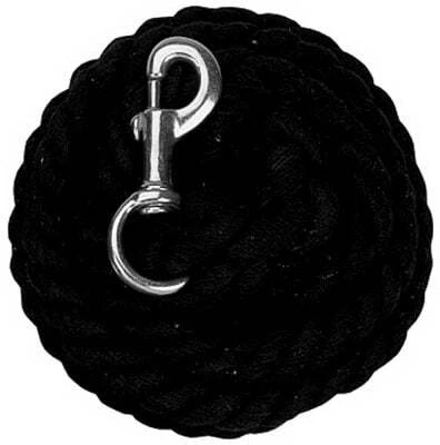Horse Lead Rope, Black, 5/8 In. x 10 Ft.
