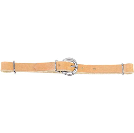 Leather Harness Curb Strap, 5/8 Inch Width, Durable and Adjustable