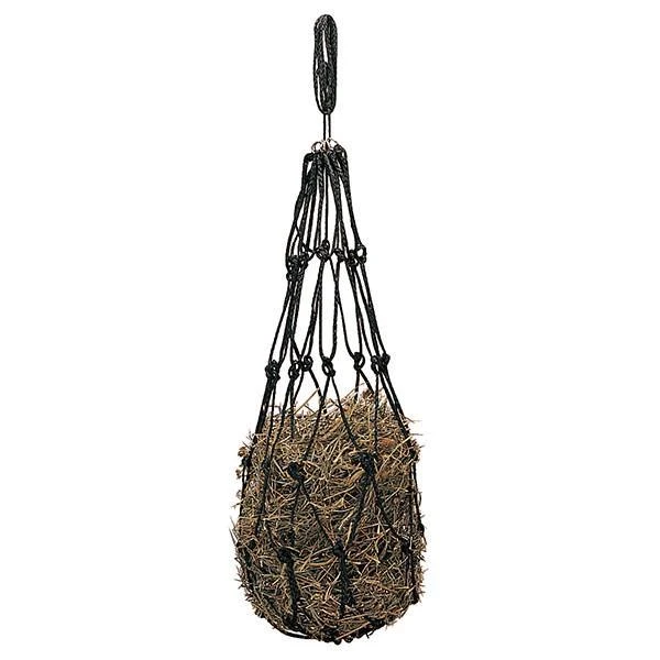 Black Rope Hay Bag, Durable Construction, 42 Inch Length