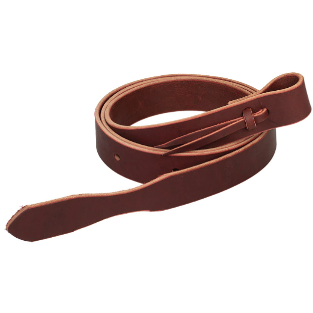 Horse Cinch Latigo Strap Burgundy Leather 1 and 3 Quarter Inches by 72 Inches