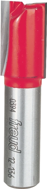 5/8 In. Double Flute Carbide Straight Router Bit, 2-1/2 In. Length