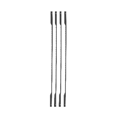 Scroll Saw Blade, Pin End, 18.5 TPI, 5-In., 4-Pk.