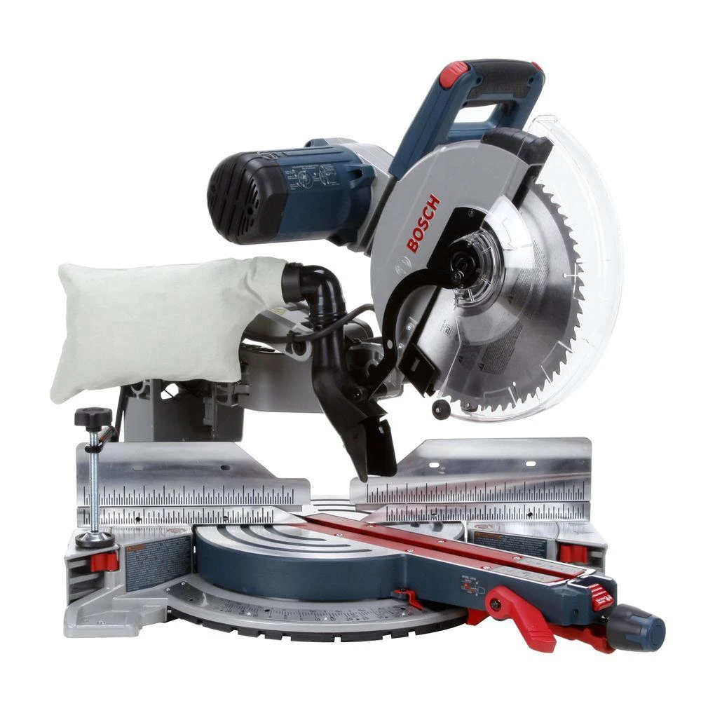 Glide Miter Saw, Dual Bevel, 15 Amp Motor, 12 Inch Blade